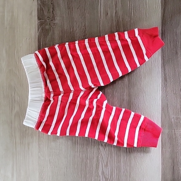 Carter's Red & White Striped Baby Pants Size 9M - Picture 3 of 6